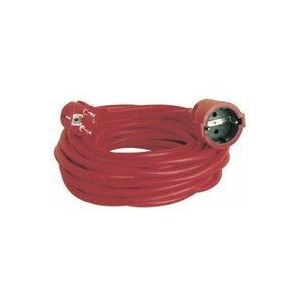 Rote Verlängerung 3x1,5mm 25 Meter 3500W GSC 0100054