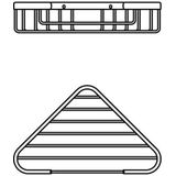 Ideal Standard - Eck-Seifenkorb iom A9105AA verchromt
