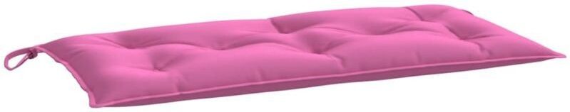 Gartenbank-Auflage Rosa 100x50x7 cm Oxford-Gewebe Vidaxl