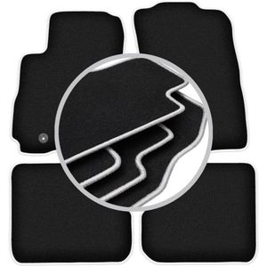 CARLUX-SILVER Autofußmatten für: Mitsubishi Outlander I SUV (2001-2006)