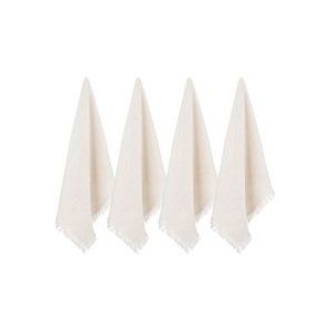 Mica Serviette Xavie off white 40 x 40 cm Partydekoration