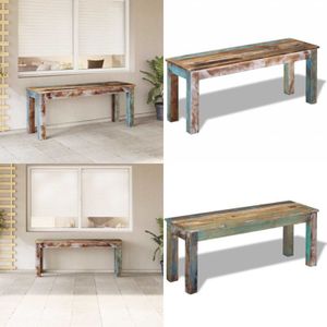 Vidaxl - Bank Altholz 110x35x45 cm