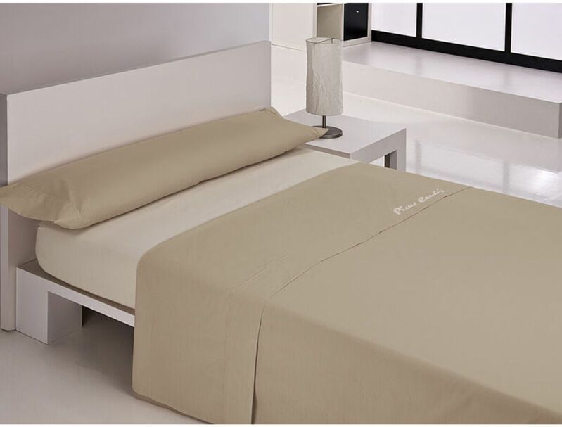Pierre Cardin Coralina Colorado Bettlaken-Set 105 cm. Camel, 100Percentpolyester, Bettwäsche of 105