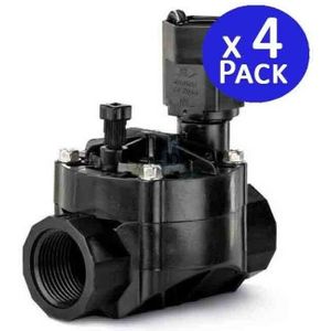 Set von 4 Rain Bird 100HV 1'' 24V Elektroventil für elektrische Programmierer