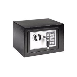 4,6-Liter-Stahltresor – Elektronisches Passwort, Heimbüro-Tresor für Bargeld, Schmuck, Dokumente und andere Wertsachen (23 x 17 x 17 cm)