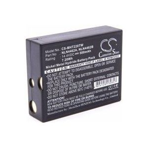 1x Akku Ersatz für Motorola NLN4462A, NLN4462B für Funkgerät, Walkie Talkie (500 mAh, 14,4 v, NiMH) - Vhbw