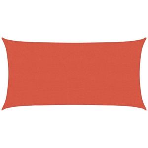 Sonnensegel 160 g/m² Terrakottarot 2x3,5 m hdpe Vidaxl