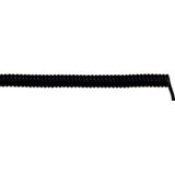 73220274 Spiralkabel unitronic® spiral 500 mm / 2000 mm 12 x 0.25 mm² Schwarz 1 St. - Lapp