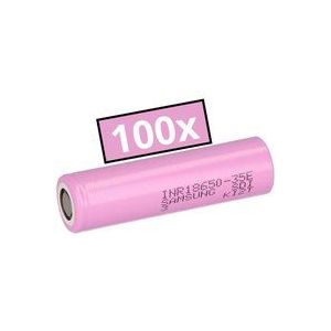 100x Samsung INR18650-35E 3500mAh 3,7V - 18650 Akku 35E
