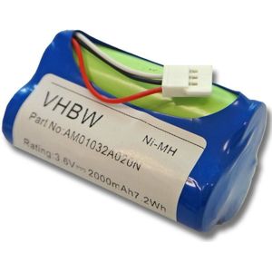Vhbw - Akku kompatibel mit Logitech Z515 (980-000427) Lautsprecher Boxen Speaker (2000mAh, 3,6V, NiMH)