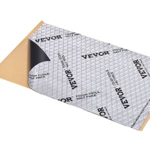 Vevor 47er-Set Dämmmatte Auto 4,8m² Antidröhnmatte 248,9x398,8mm Fahrzeugdämmung 50mil (1,3mm) Stärke Aluminium-Folie Schallschutzmatte