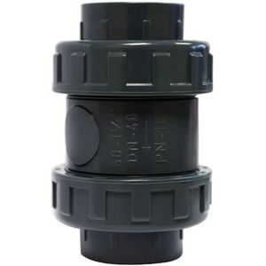 Oku Obermaier - Rückschlagventil mit Klebemuffe, ø 63 mm, grau