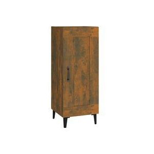 Sideboard Räuchereiche 34,5x34x90 cm Holzwerkstoff Vidaxl
