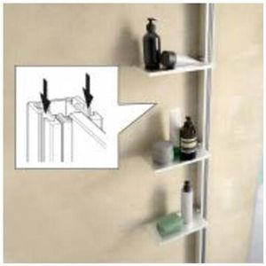 HÜPPE Select+ Innen- und Außenprofil, für 6/8/10mm Glas, Höhe