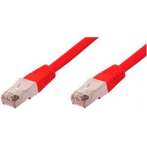Geschirmtes f/utp Kategorie 5e 1m rot geschirmtes Patchkabel