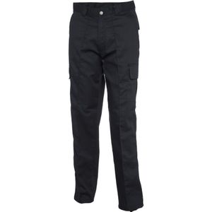 Arbeits-Cargohose Schwarz 52 245 g/m² 65 % Polyester länger geschnitten