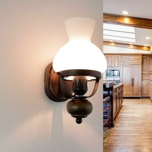 Licht-erlebnisse - Urige Wandleuchte Landhaus Stil Öllampen Design