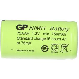 Akku 2/3 aa 1,2V / 750mAh 75AAH - GP