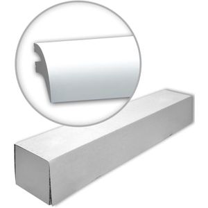Profhome 651710-box 1 Karton SET mit 12 Wandleisten Friesleisten Modernes Design 24 m