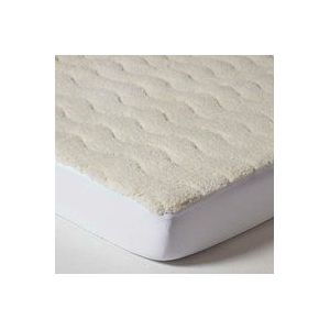Warmer, weicher Fleece-Matratzentopper 150 x 200 cm - Homescapes