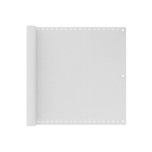 Vidaxl - Balkon-Sichtschutz Weiß 90x500 cm hdpe