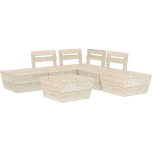 Vidaxl - 6-tlg. Garten-Paletten-Lounge-Set Imprägniertes Fichtenholz
