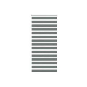 Vidaxl - Zebrarollo Dunkelgrau 100x200 cm Stoffbreite 95,9 cm Polyester