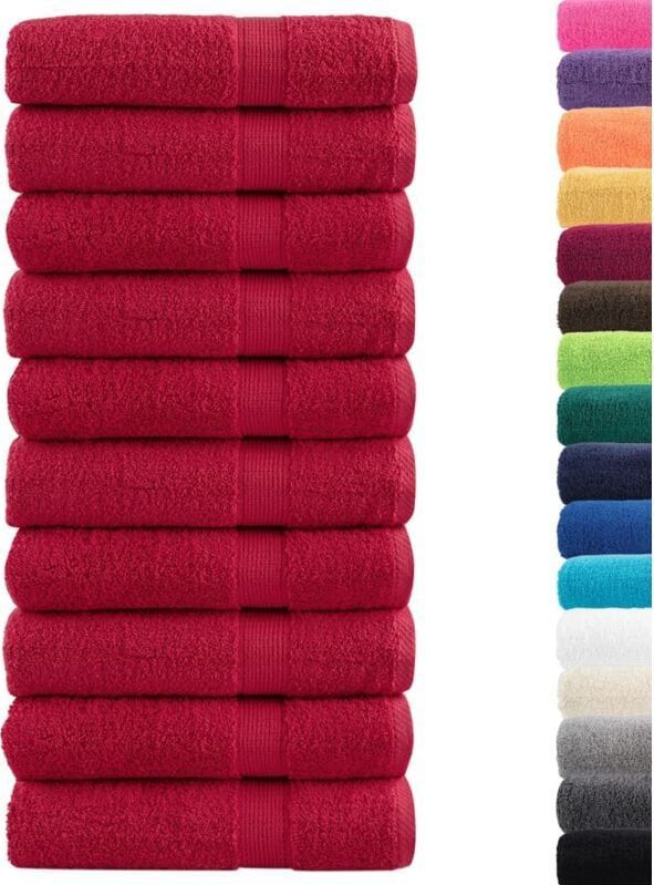 Vidaxl - Premium-Badetücher solund 10 Stk. 100x150 cm 600 g/m²