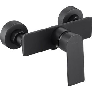 Alexa Mischbatterie für Dusche, Schwarz - 71240-70 - Mexen