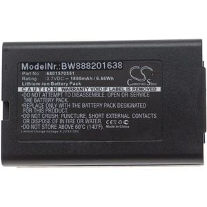 Vhbw - Akku Ersatz für Vectron 6801570551, B30 für Handheld Computer Scanner (1800 mAh, 3,7 v, Li-Ion)