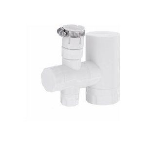 7-lagiger Wasserhahn-Wasserreiniger, Leitungswasserfilter für Zuhause, Büro, Weiß