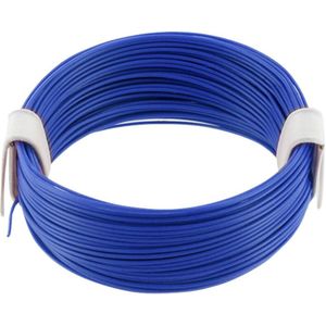 KL004BL10 Litze 1 x 0.04 mm² Blau 10 m - Econ Connect