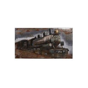 3D Metallbild Dampflok 314710