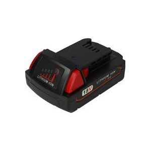 Vhbw - Akku kompatibel mit Milwaukee M18 jsr DAB+-0, ll, LL-0, M12-18 JSSP-0, onedd, ONEDD-0X Elektrowerkzeug (2000 mAh, Li-Ion, 18 v)