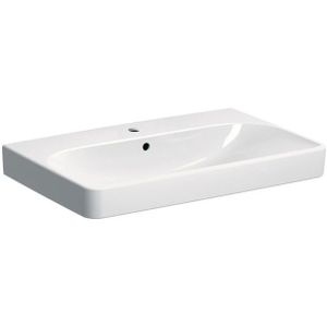 Smyle Square Waschtisch 500249, 75x48cm, mit Hahnloch, - Geberit