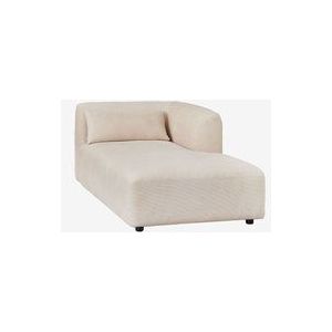 Sklum - Rechte Chaiselongue für das modulare Sofa Fogler