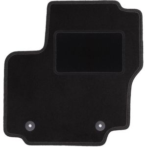Fahrermatte schwarz für: Ford S-MAX MK1 Minivan (2006-2012)