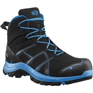 Haix - Sicherheitsstiefel be Safety 40.1 Mid Größe 9,5 (44) schwarz / blau - 610015-9,5