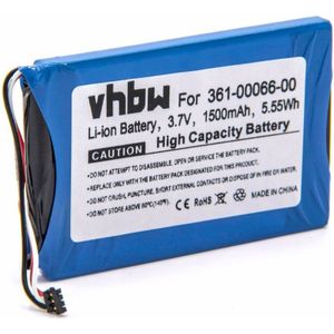 Vhbw - Akku kompatibel mit Garmin Nüvi 2689, 2689LMT gps Navigation Navi (1500 mAh, 3,7 v, Li-Ion)