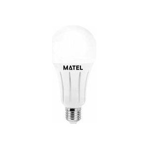 Matel - Standardmäßige neutrale LED-Glühbirne E27 aus Aluminium mit 20 w