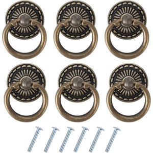 STK Vintage Möbelgriff Antike Schublade Zieht Bronze Türgriff für Möbel Schrank Kommode Schranktür
