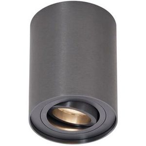 Moderner Einbaustrahler Gunmetal GU10 50mm schwenkbar - Rondoo Up