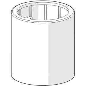 Kunststoffadapter 59913702 Chrom - Hansa