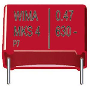 Wima MKS 2 0,15uF 10% 250V RM5 1 St. MKS-Folienkondensator radial bedrahtet 0.15 µF 250 V/DC 10 % 5