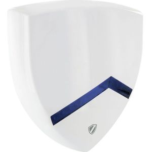 Schwaiger Außensirene-Attrappe weiß, Green Guard - Design Alarmanlagen & Kameras