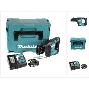 Djr 188 RM1J Akku Reciprosäge 18 v Brushless Säbelsäge im Makpac + 1x 4,0 Ah Akku + Ladegerät - Makita