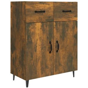 Vidaxl - Sideboard Räuchereiche 69,5x34x90 cm Holzwerkstoff