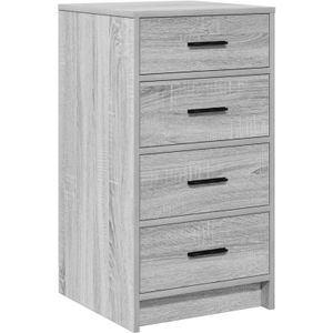 Sideboard Grau Sonoma 40x41x75 cm Holzwerkstoff Vidaxl