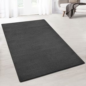 Teppich-Läufer auf Maß Dynasty Anthrazit 80 x 250 cm