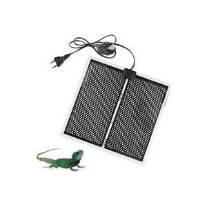 Reptilien-Heizmatte, verstellbare Terrarium-Heizmatte mit Temperaturregelung für Reptilien, Schildkröten, Schlangen, Eidechsen, Geckos, Spinnen,